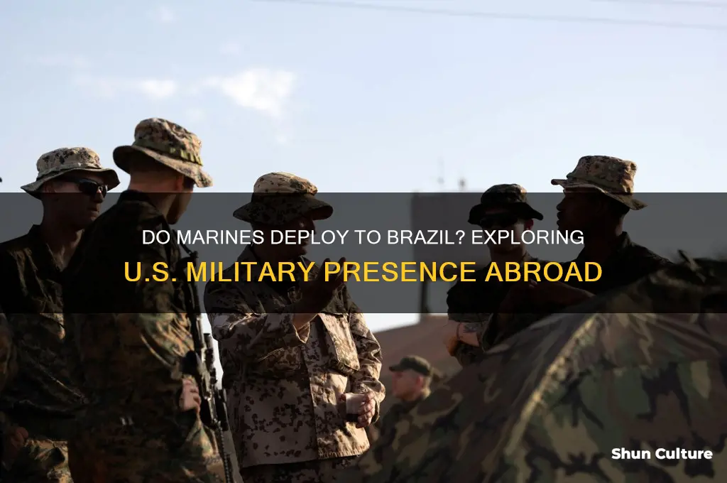 do marines get sent to brazil