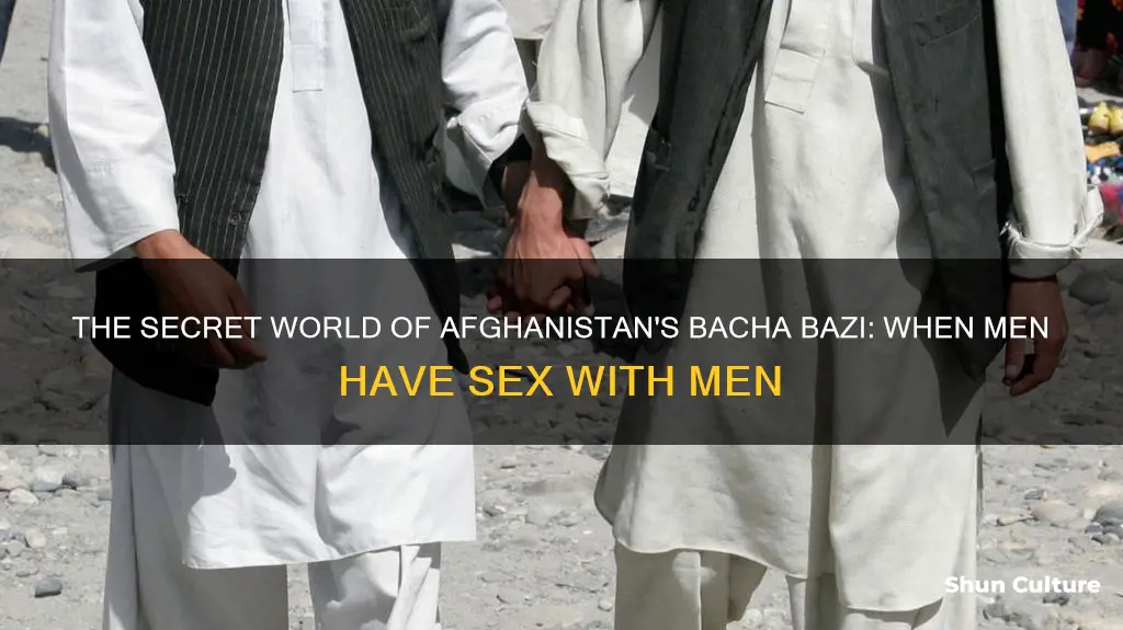 do men in afghanistan have sex with each other