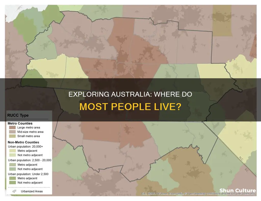 do most people in australia live in the outback