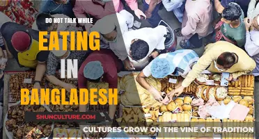 Etiquette in Bangladesh: Why Talking While Eating is a Cultural No-No