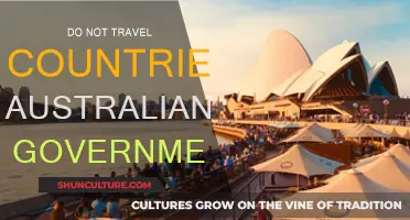 Australian Government's No-Go Travel Destinations
