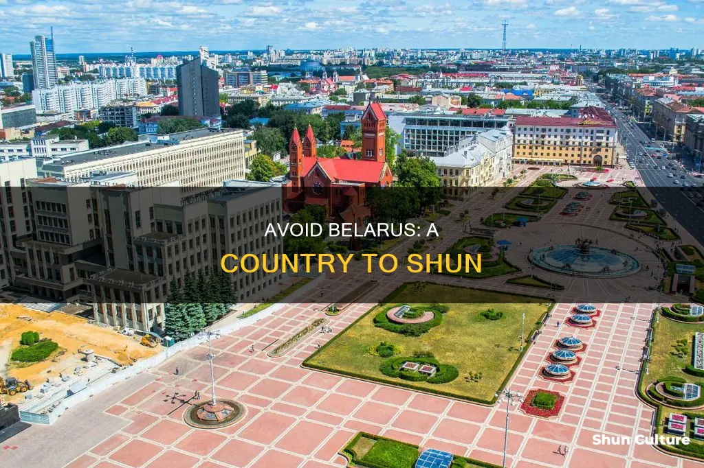 do not travel to belarus