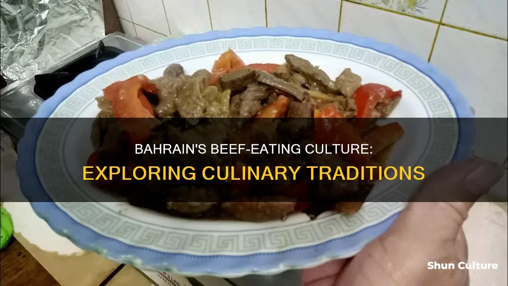 do people eat beef in bahrain