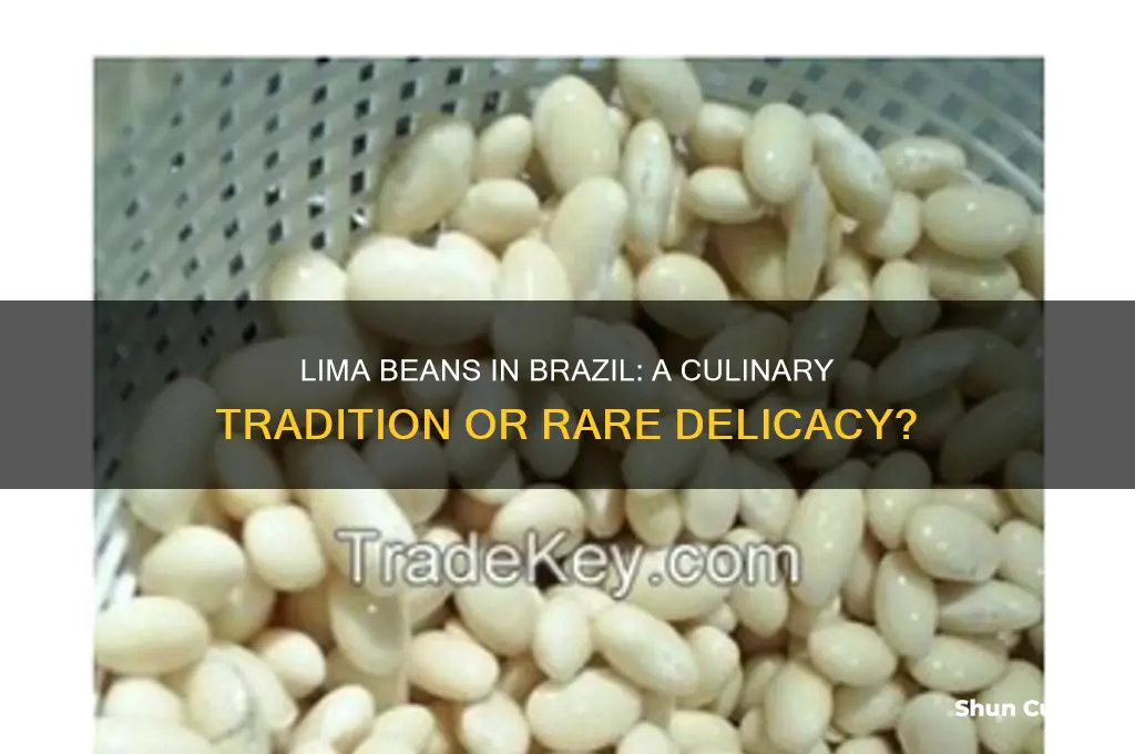 do people eat lima beans in brazil