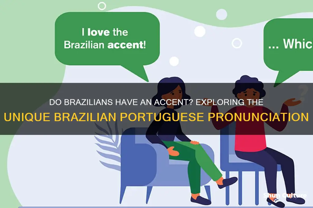 do people from brazil have an accent