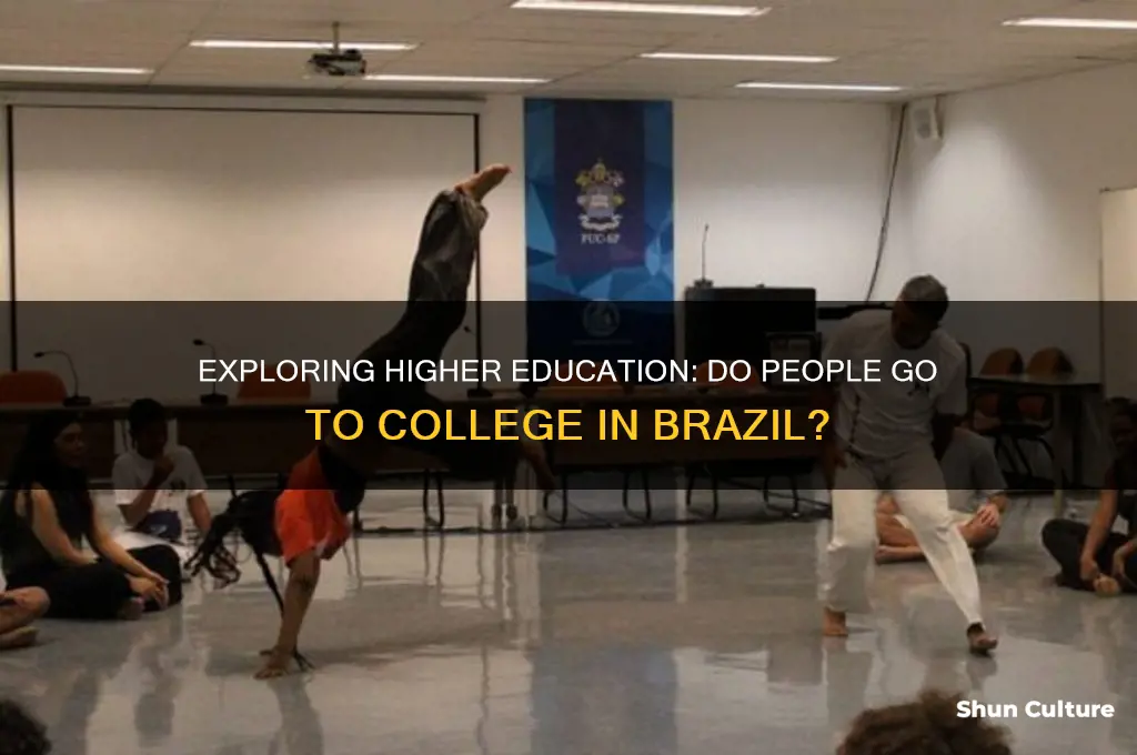 do people go to college in brazil