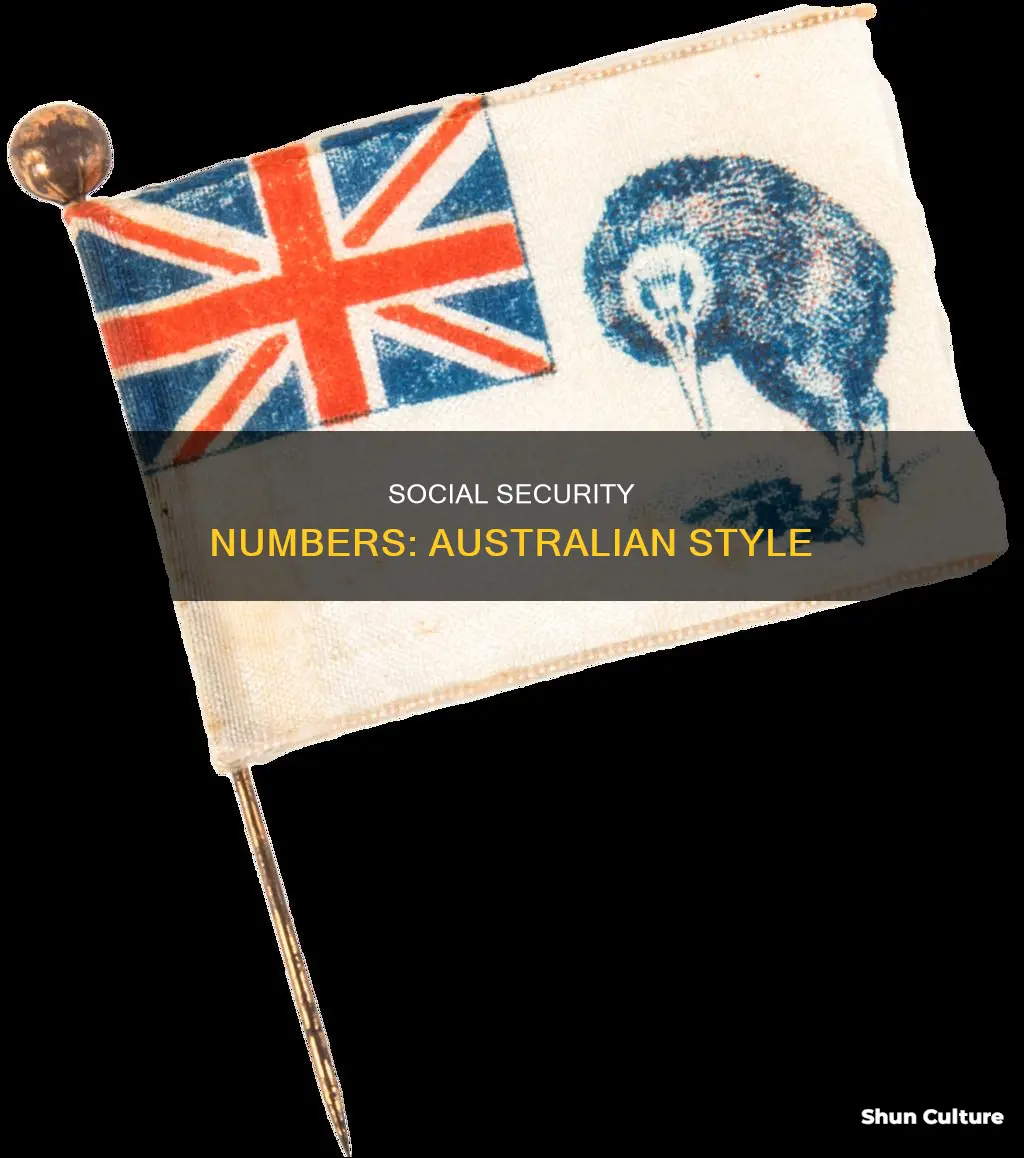 do people in australia have social security numbers