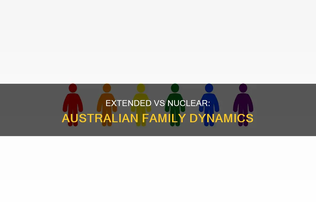 do people in australia live in extended or nuclear families