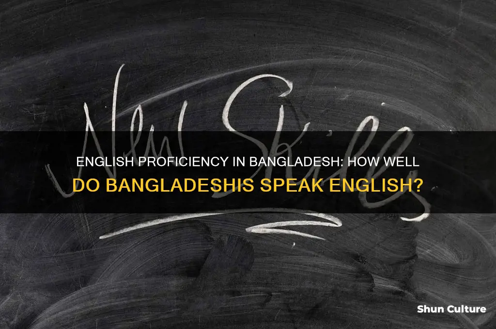 do people in bangladesh speak english well