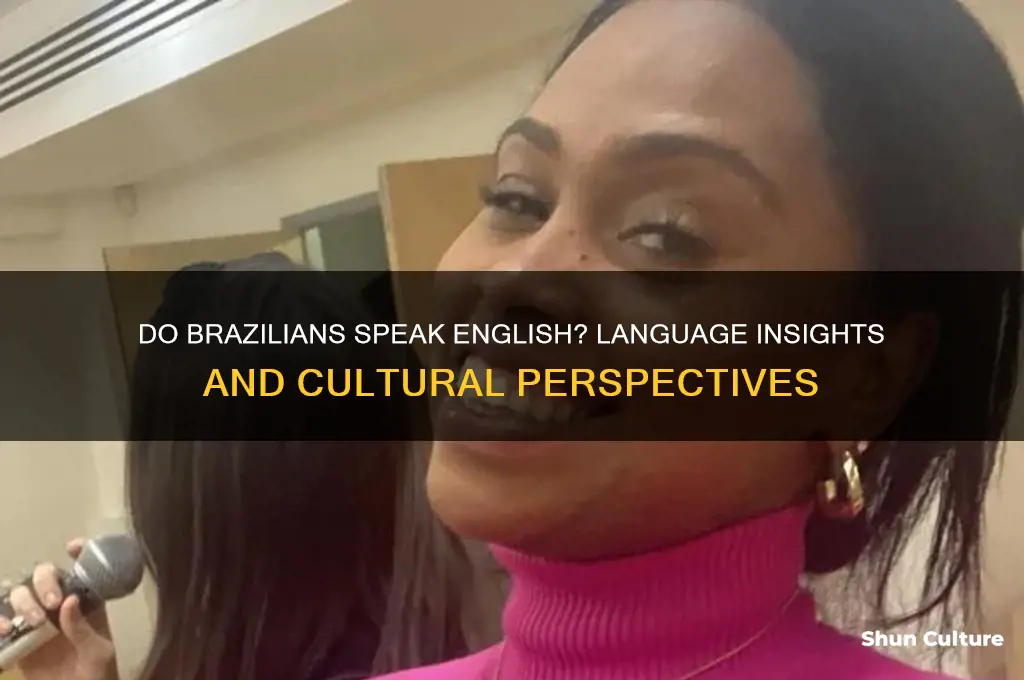do people in brazil speak english