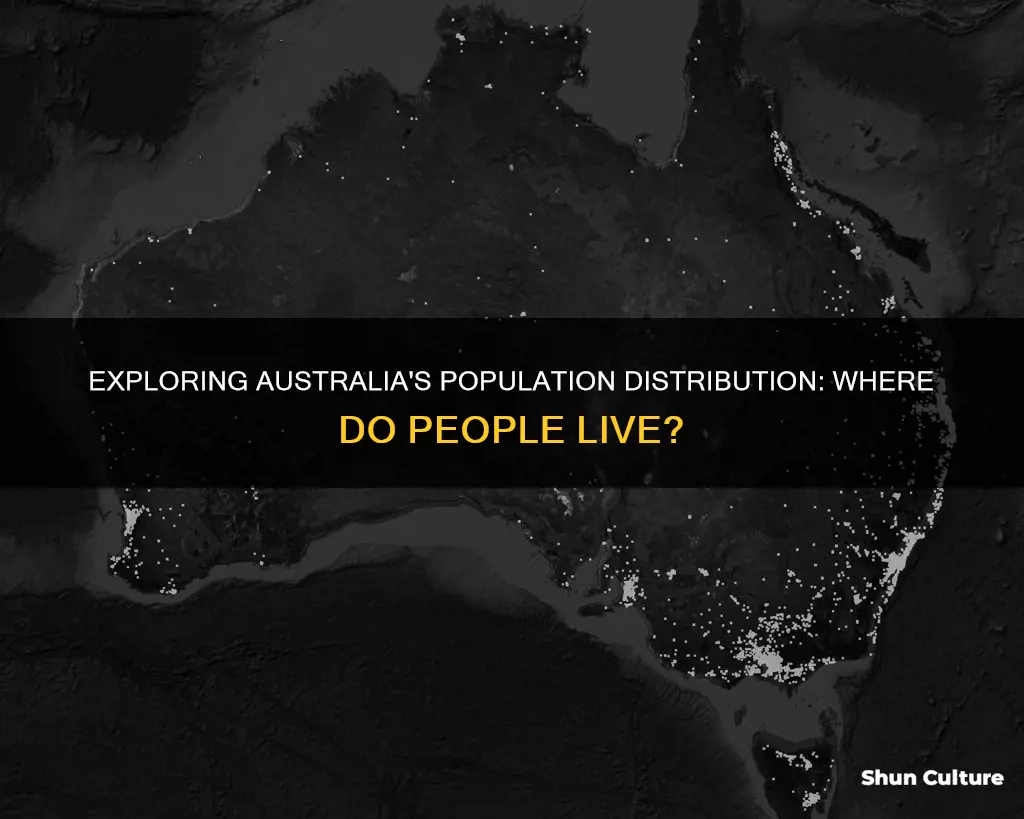 do people live everywhere in australia
