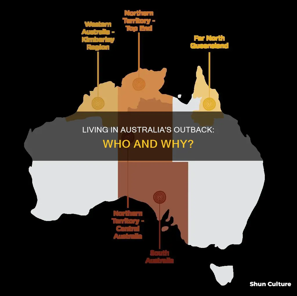 do people live in central australia