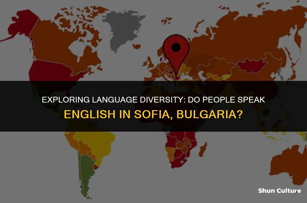 do people speak english in sophia bulgaria