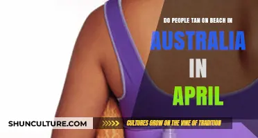 Tanning in Australia: April Beach Vibes