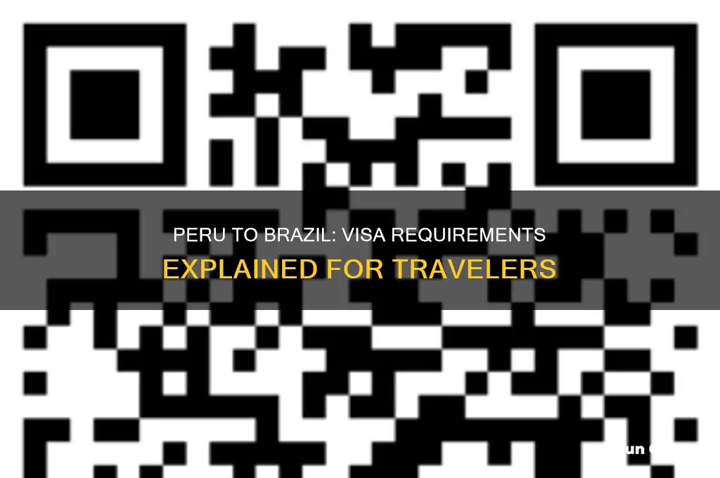 do peru citizens need a visa to go to brazil