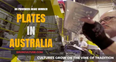 Australian Prisoners: Number Plate Production and Rehabilitation