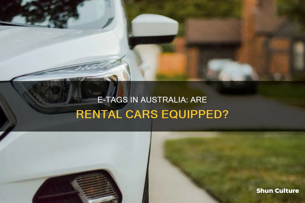 do rental cars australia have etags