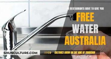 Restaurant Water: Australia's Free Pouring Law