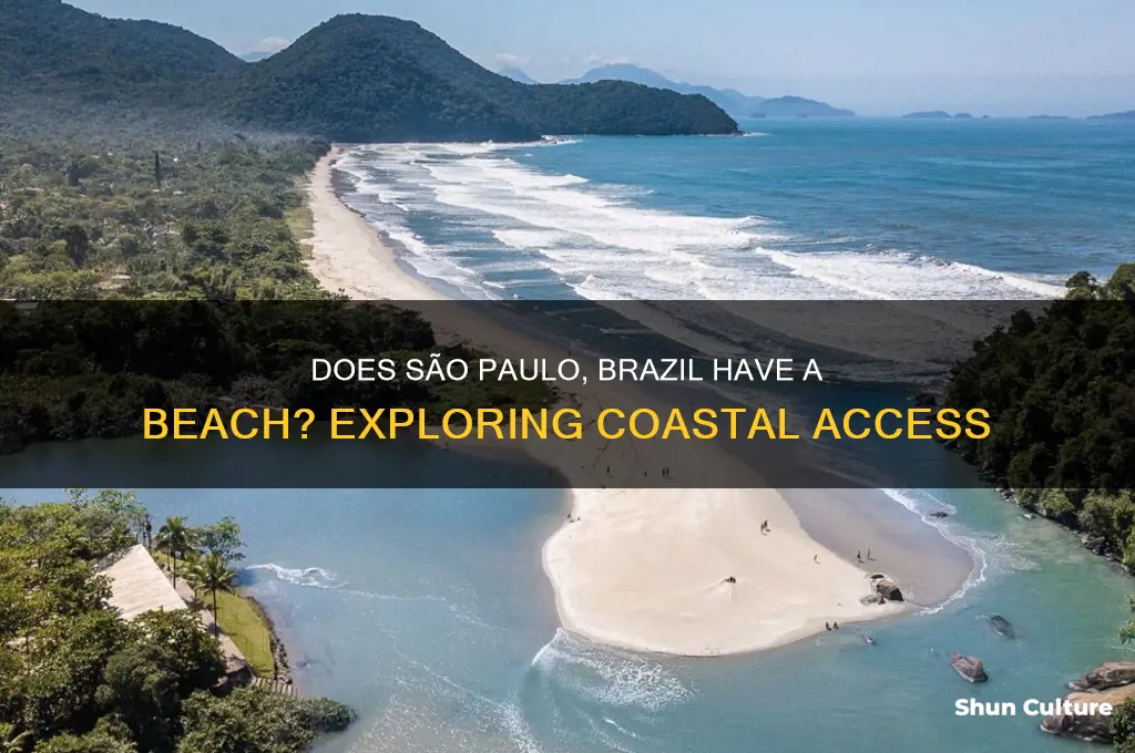 do sao paulo brazil got a beach