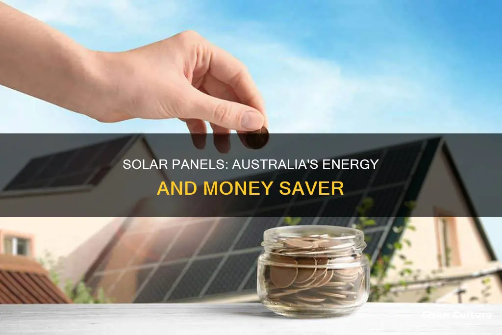 do solar panels save money australia