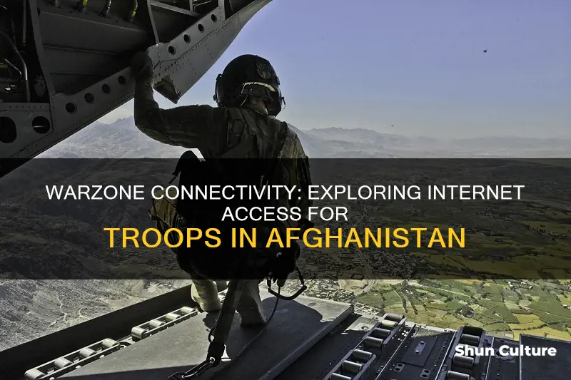 do soldiers get wifi in afghanistan