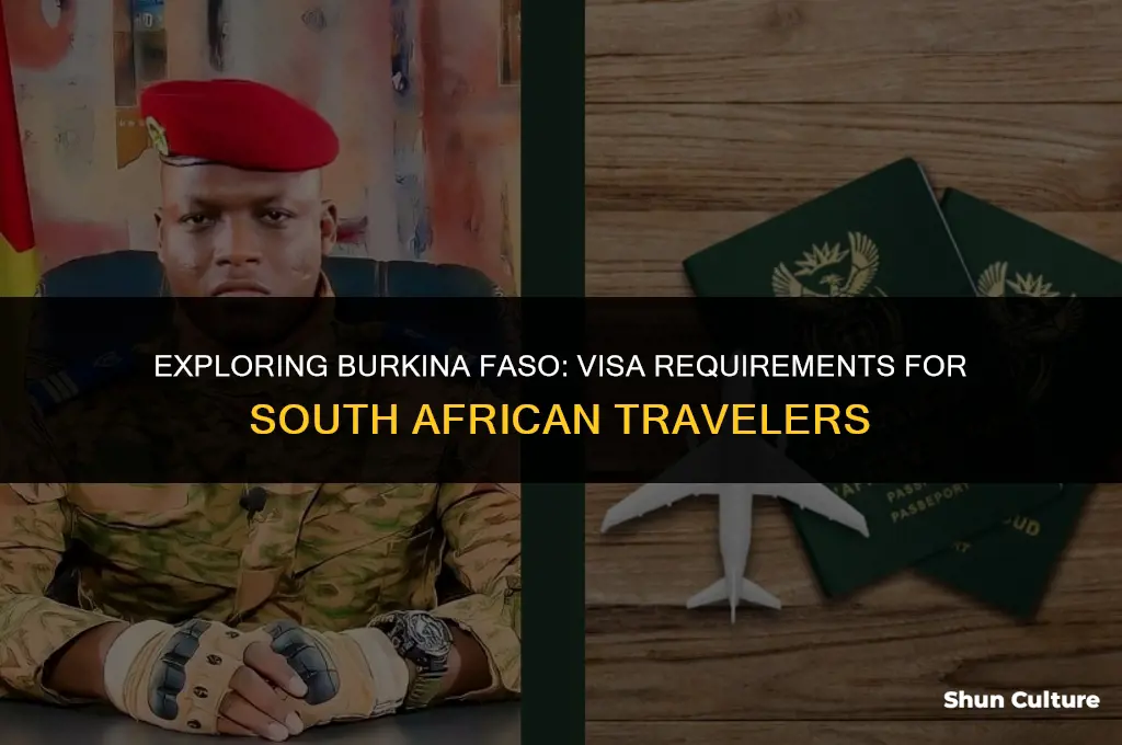 do south africans need a visa for burkina faso