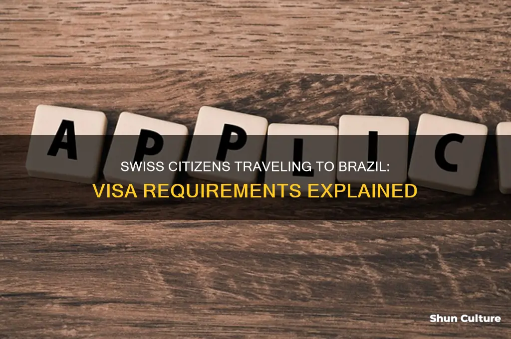do swiss citizens need a visa for brazil