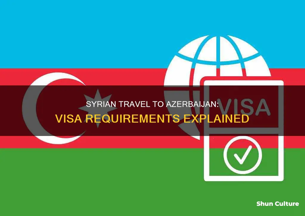 do syrian need visa to azerbaijan