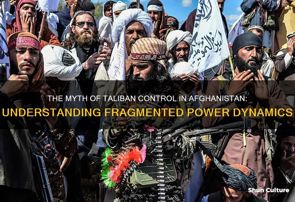 do taliban control all of afghanistan