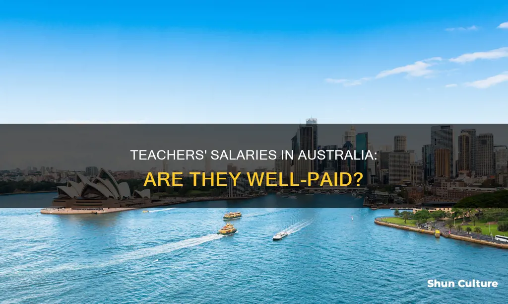 do teachers make good money in australia