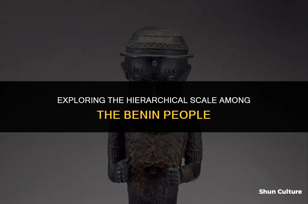 do the benin people use heriarcal scale