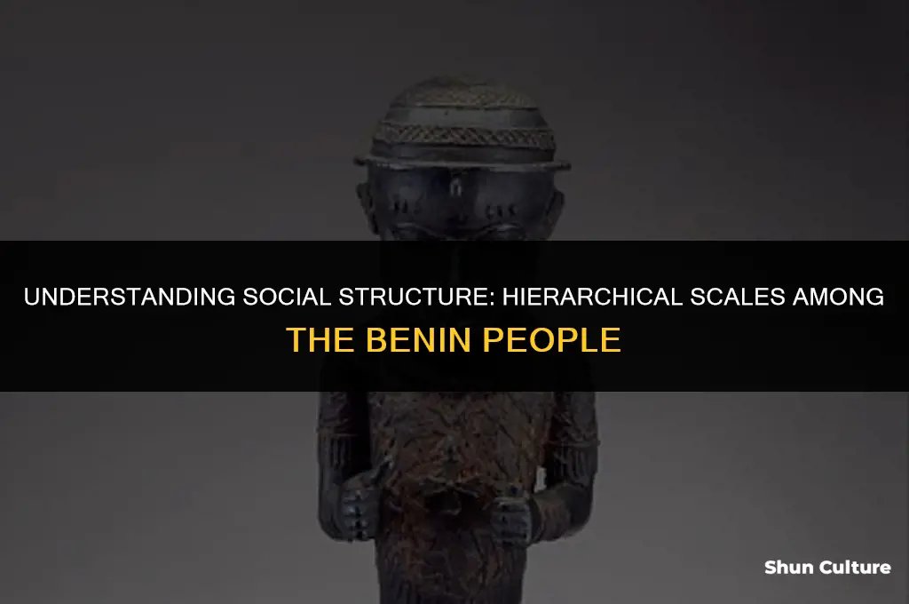 do the benin people use hierarchical scale