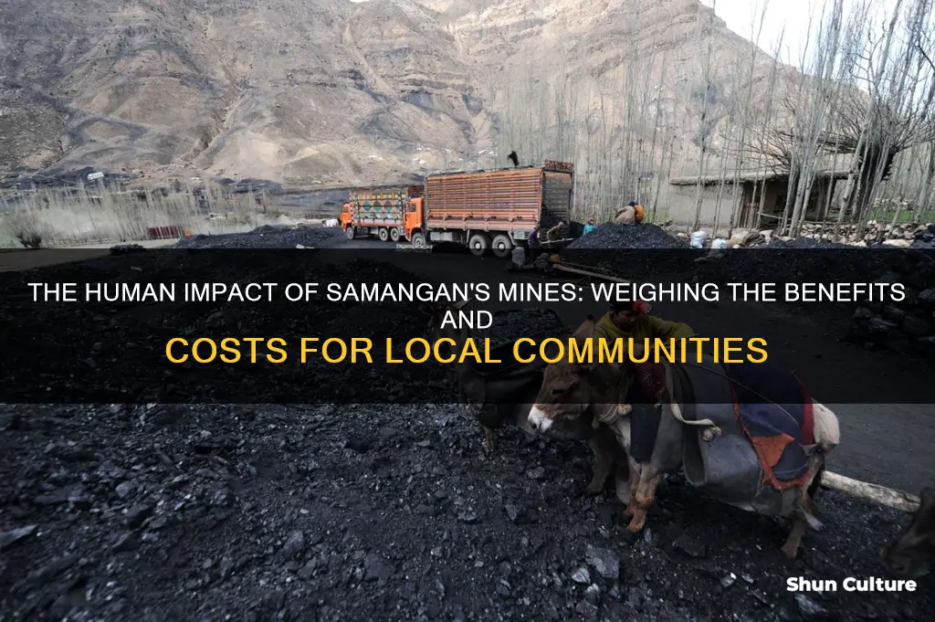 do the people benefit from mines in samangan afghanistan