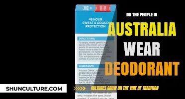 Do Australians Wear Deodorant?