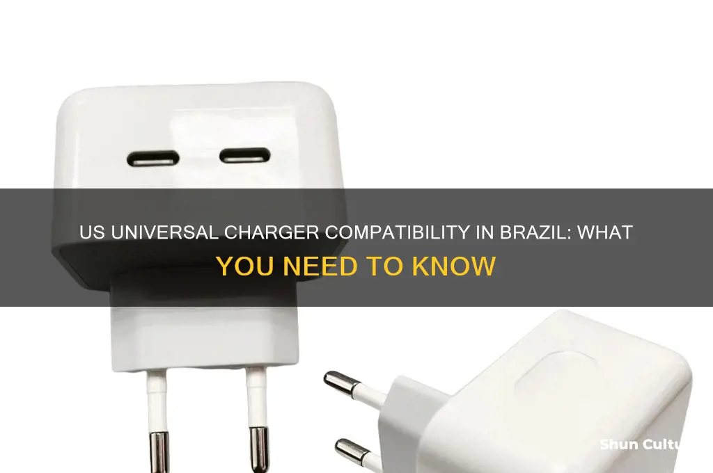 do the us universal charger works in brazil