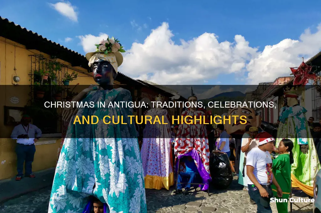 do they celebrate christmas in antigua