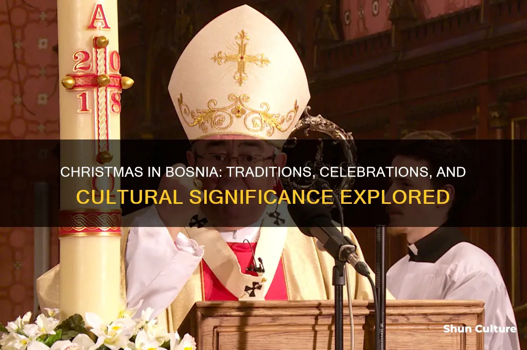 do they celebrate christmas in bosnia