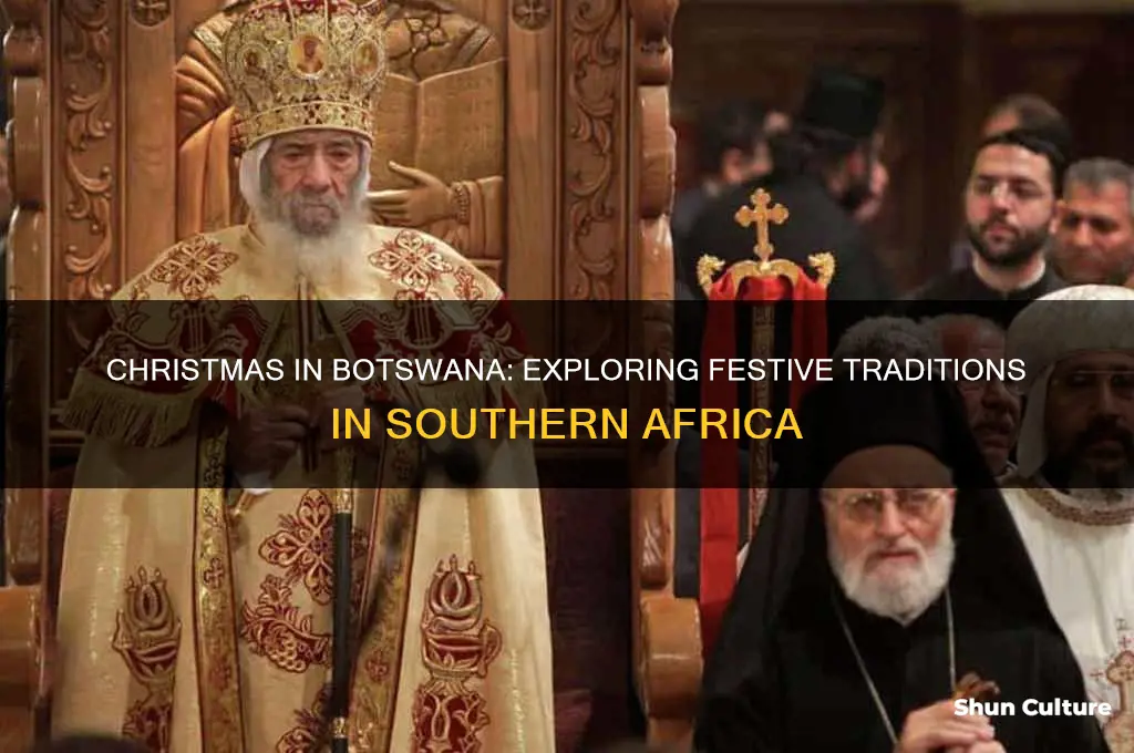 do they celebrate christmas in botswana