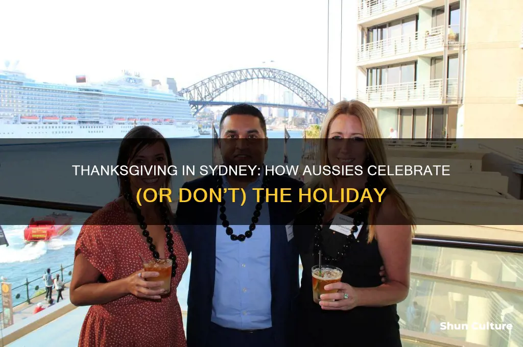 do they celebrate thanksgiving in sydney australia