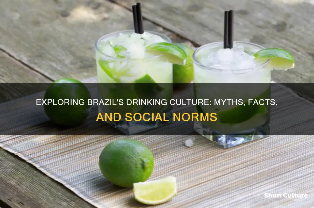 do they drink a lot in brazil