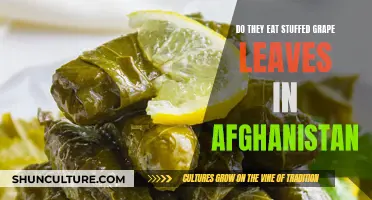 Afghani Cuisine: Exploring the Delights of Stuffed Grape Leaves