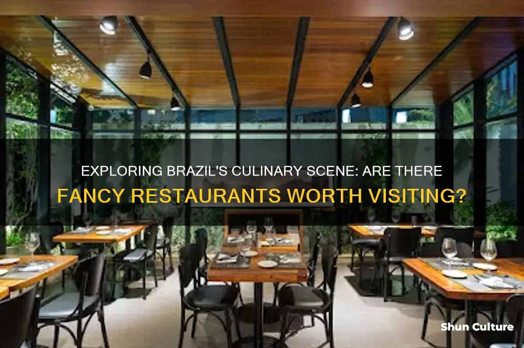 do they have a fancy restaurant in brazil