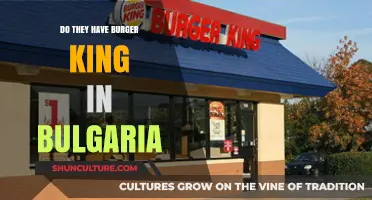 Exploring Fast Food Options: Burger King's Presence in Bulgaria
