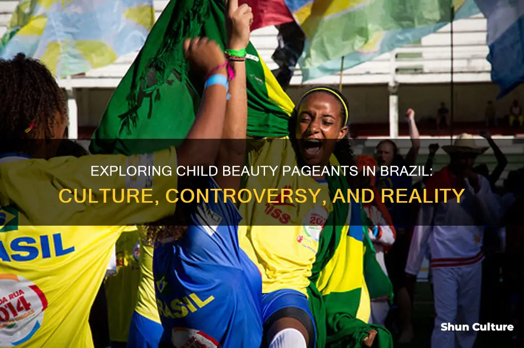 do they have chilod beauty pageants in brazil