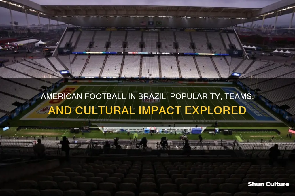 do they play american football in brazil