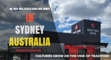 Where to Buy Stella Rosa Red Wines in Sydney, Australia