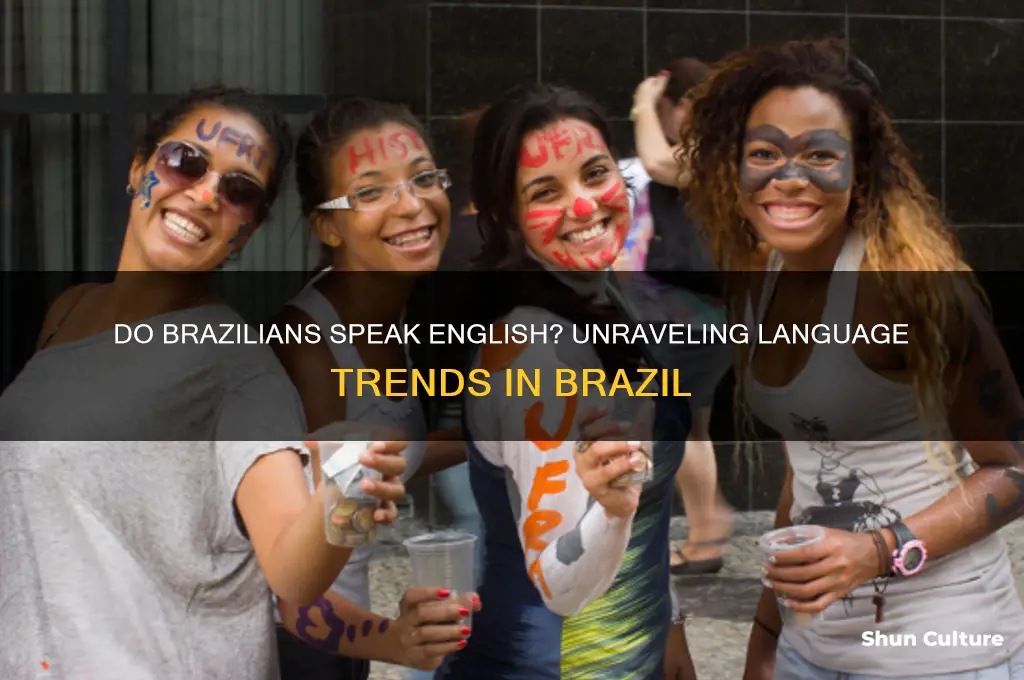 do they sleak english I brazil