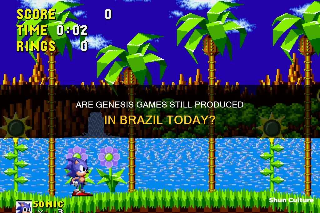 do they still make genesis games in brazil