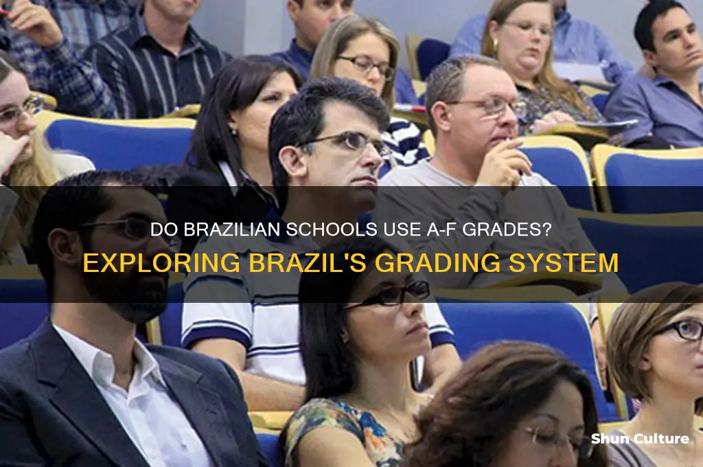 do they use a-f grades in brazil