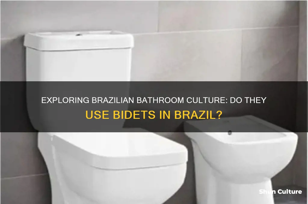 do they use bidets in brazil